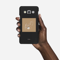 SILHOUETTE CHILDREN Samsung Galaxy A3 (2015) case - thin fit matte black (D169)