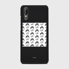 SILHOUETTE ALIENS Huawei P20 case - thin fit matte black (D170)