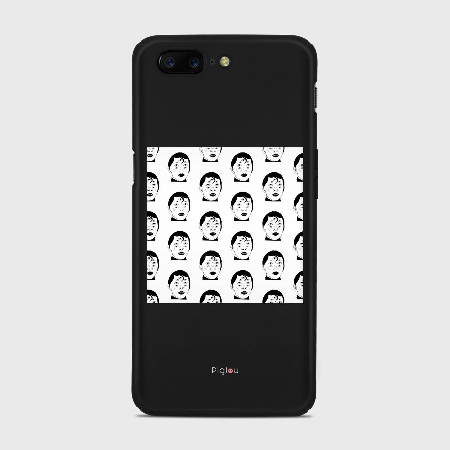 SILHOUETTE ALIENS Samsung Galaxy A3 (2015) case - thin fit matte black (D170)