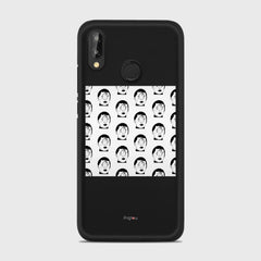 SILHOUETTE ALIENS Huawei P20 Lite case - thin fit matte black (D170)