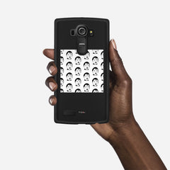 SILHOUETTE ALIENS LG G4 case - thin fit matte black (D170)