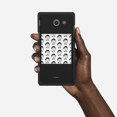 SILHOUETTE ALIENS Samsung Galaxy J5 (2017) Verizon case - thin fit matte black (D170)
