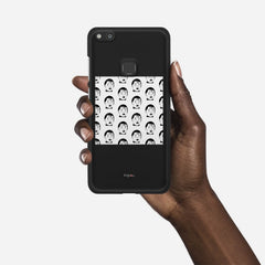 SILHOUETTE ALIENS Huawei P10 Lite case - thin fit matte black (D170)