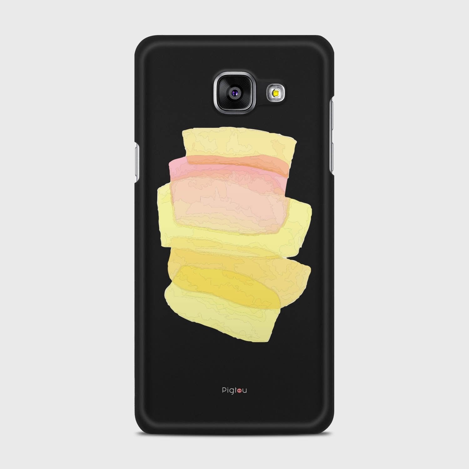 SILHOUETTE SUNRISE Samsung Galaxy A5 (2016) case - thin fit matte black (D171)