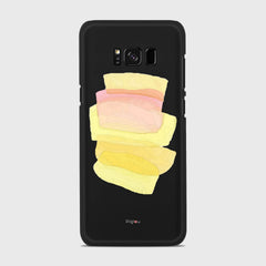 SILHOUETTE SUNRISE Samsung Galaxy S8 case - thin fit matte black (D171)