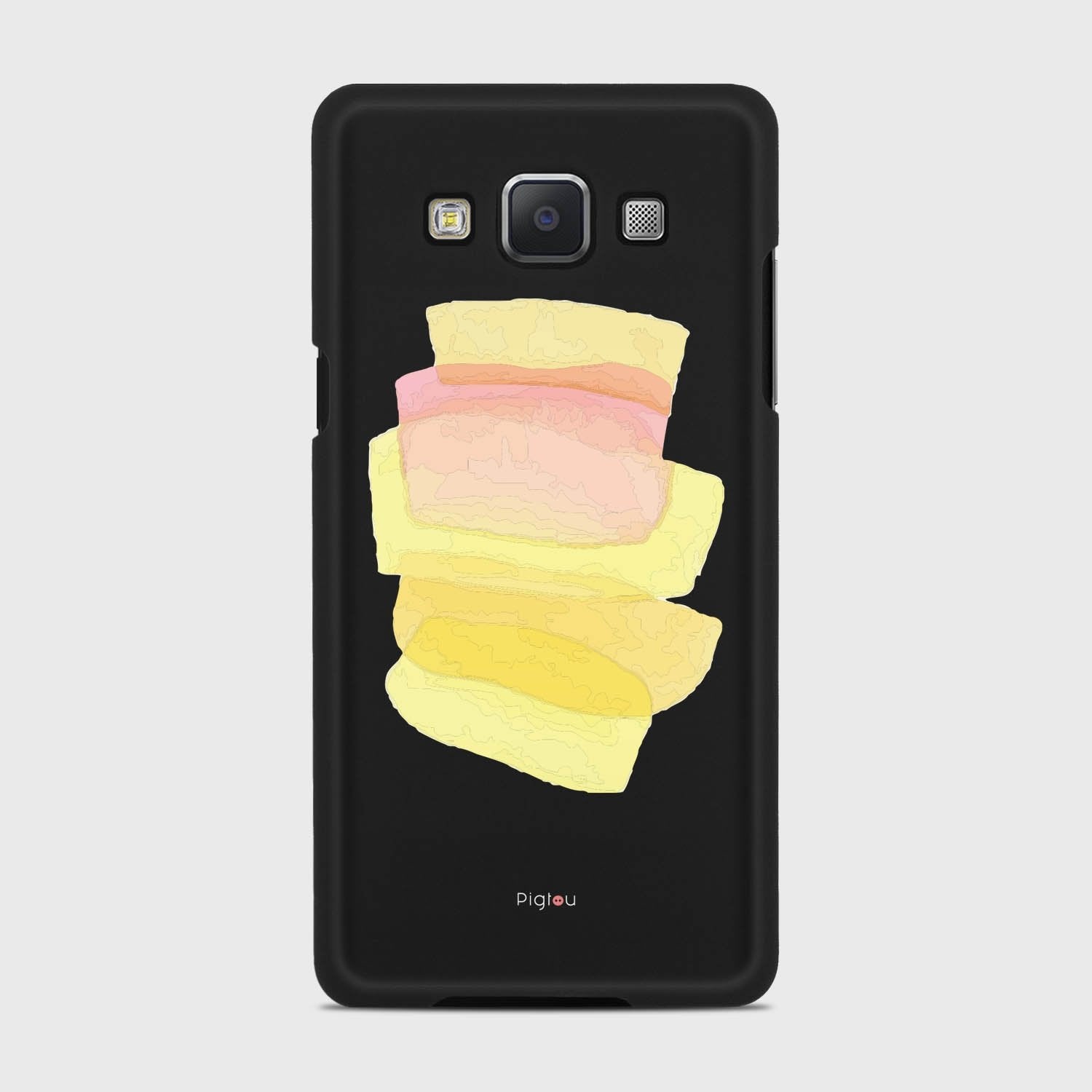 SILHOUETTE SUNRISE Samsung Galaxy A5 (2015) case - thin fit matte black (D171)