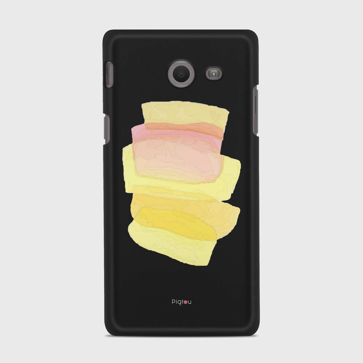 SILHOUETTE SUNRISE Samsung Galaxy J5 (2017) Verizon case - thin fit matte black (D171)