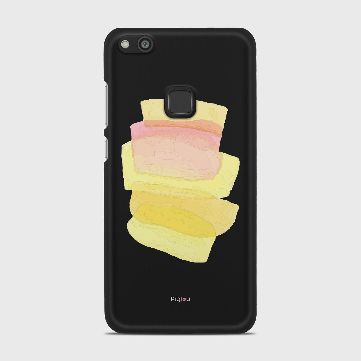 SILHOUETTE SUNRISE Huawei P10 Lite case - thin fit matte black (D171)