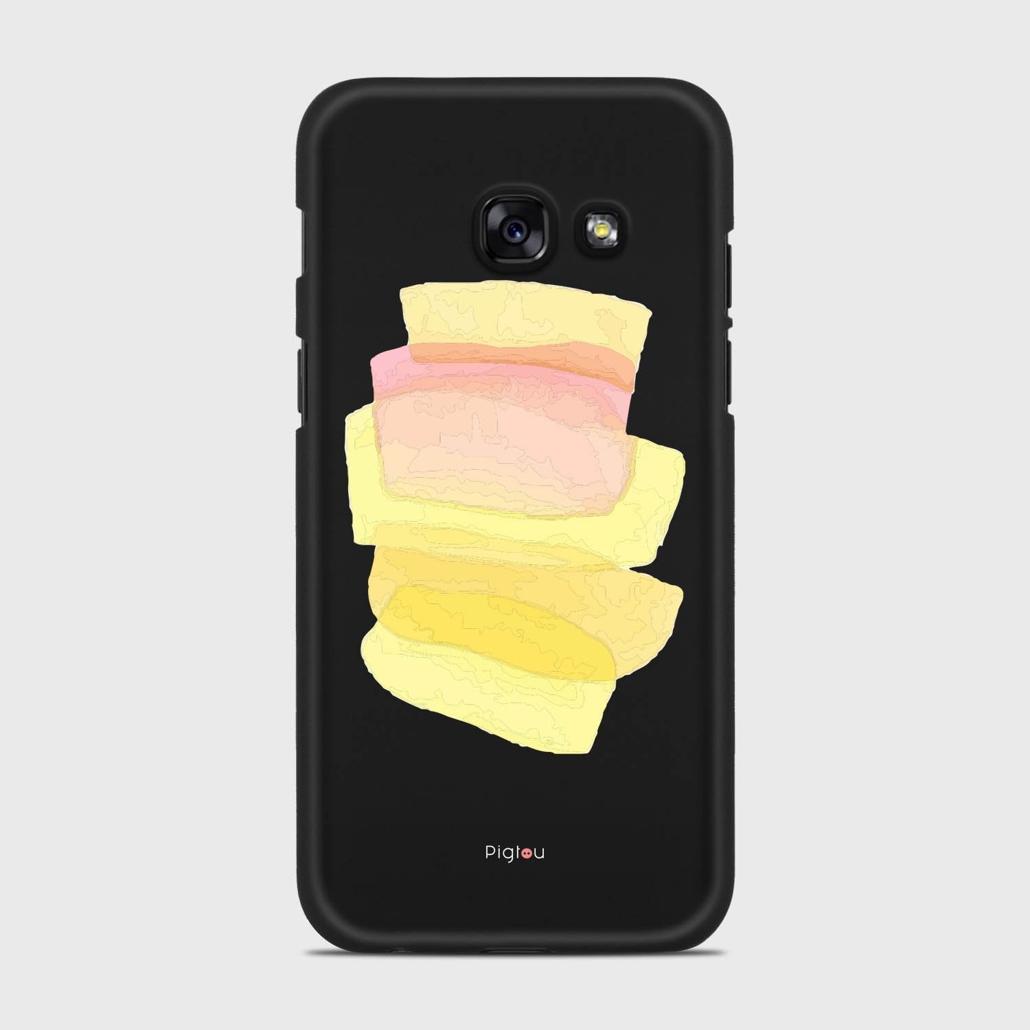 SILHOUETTE SUNRISE Samsung Galaxy A3 (2017) case - thin fit matte black (D171)