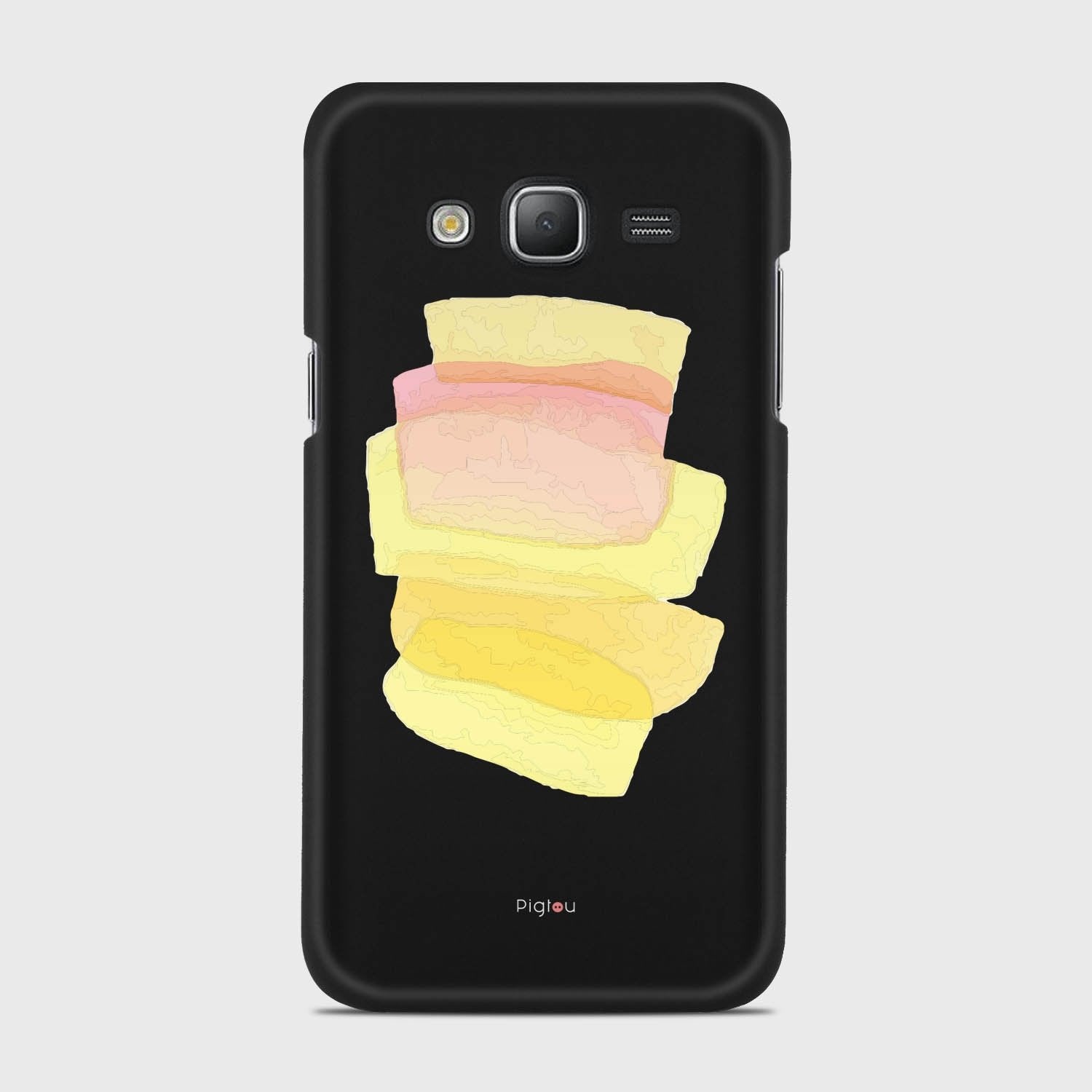 SILHOUETTE SUNRISE Samsung Galaxy J5 (2015) case - thin fit matte black (D171)