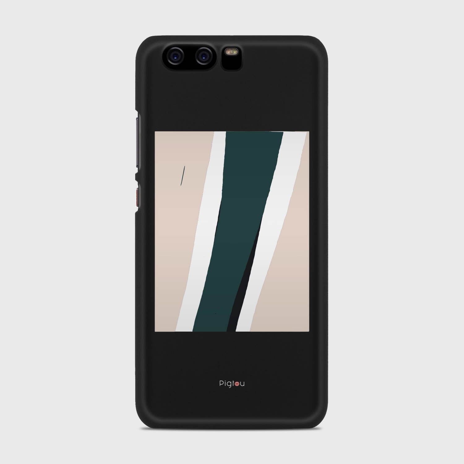 SILHOUETTE COASTLINE Huawei P10 case - thin fit matte black (D172)