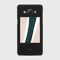 SILHOUETTE COASTLINE Samsung Galaxy A5 (2015) case - thin fit matte black (D172)