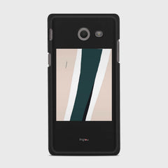 SILHOUETTE COASTLINE Samsung Galaxy J5 (2017) Verizon case - thin fit matte black (D172)