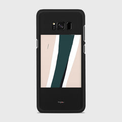 SILHOUETTE COASTLINE Samsung Galaxy S8 Plus case - thin fit matte black (D172)