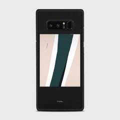 SILHOUETTE COASTLINE Samsung Galaxy Note 8 case - thin fit matte black (D172)
