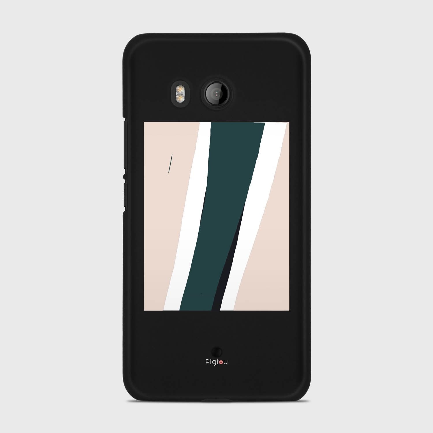 SILHOUETTE COASTLINE HTC U11 case - thin fit matte black (D172)