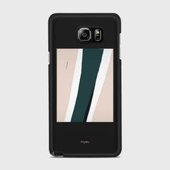 SILHOUETTE COASTLINE Samsung Galaxy Note 5 case - thin fit matte black (D172)