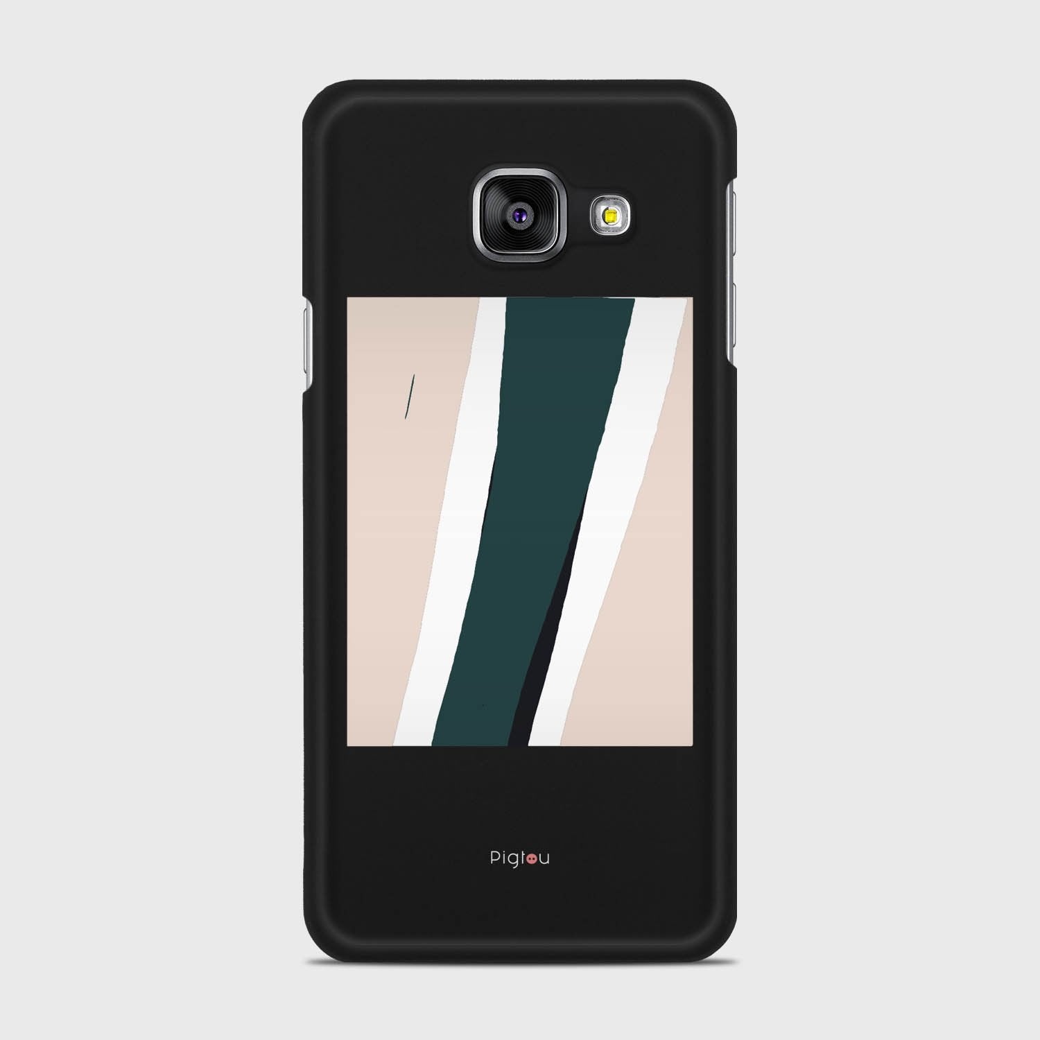 SILHOUETTE COASTLINE Samsung Galaxy A3 (2016) case - thin fit matte black (D172)