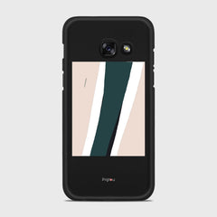 SILHOUETTE COASTLINE Samsung Galaxy A3 (2017) case - thin fit matte black (D172)