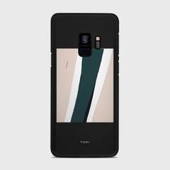 SILHOUETTE COASTLINE Samsung Galaxy S9 case - thin fit matte black (D172)