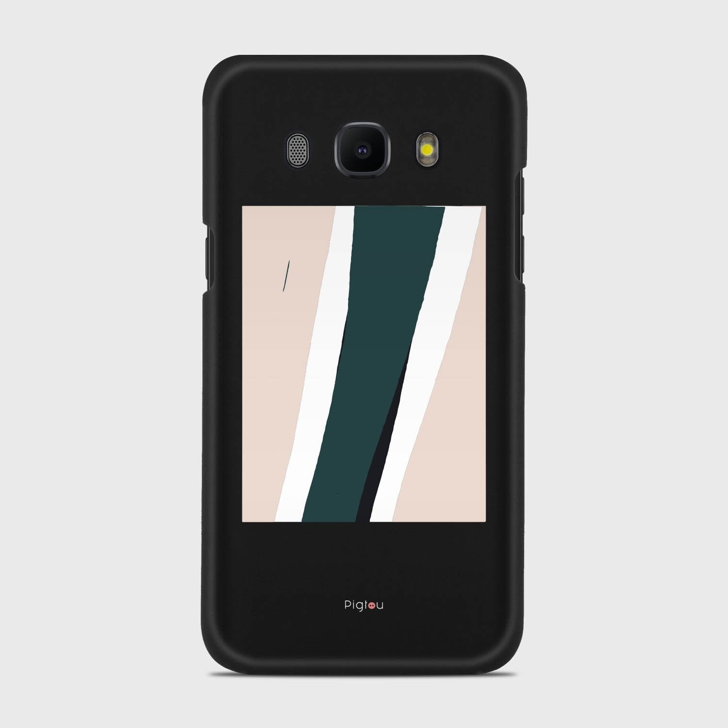 SILHOUETTE COASTLINE Samsung Galaxy J5 (2016) case - thin fit matte black (D172)