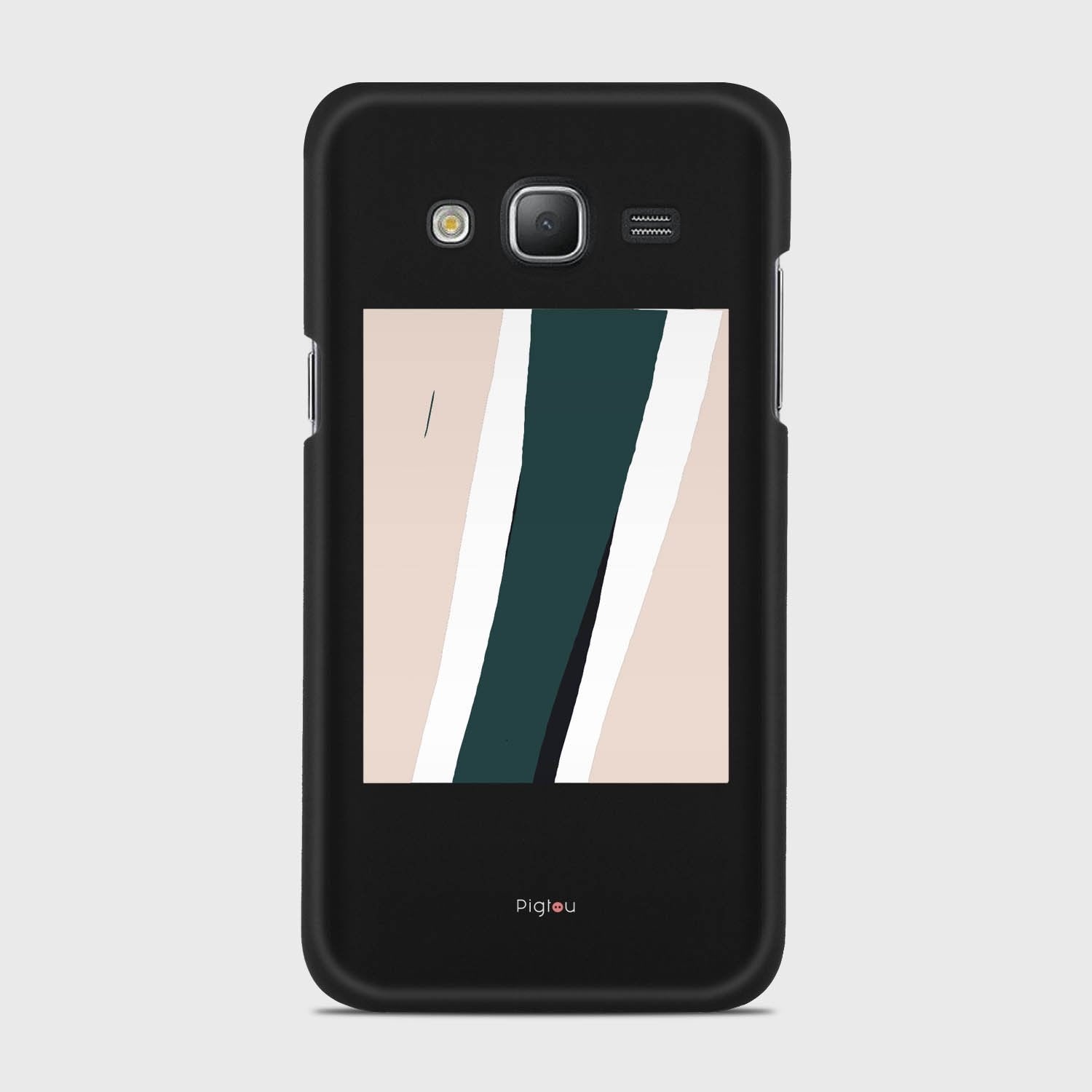 SILHOUETTE COASTLINE Samsung Galaxy J5 (2015) case - thin fit matte black (D172)