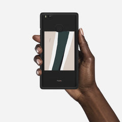 SILHOUETTE COASTLINE Huawei P9 Lite case - thin fit matte black (D172)