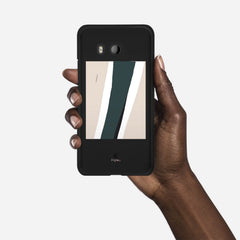SILHOUETTE COASTLINE HTC U11 case - thin fit matte black (D172)
