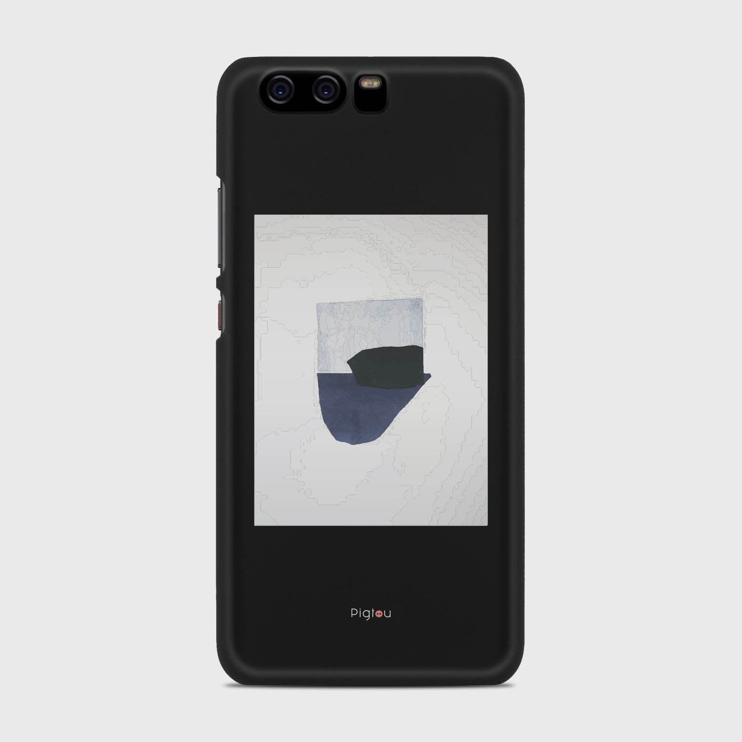 SILHOUETTE NAVY Huawei P10 case - thin fit matte black (D173)