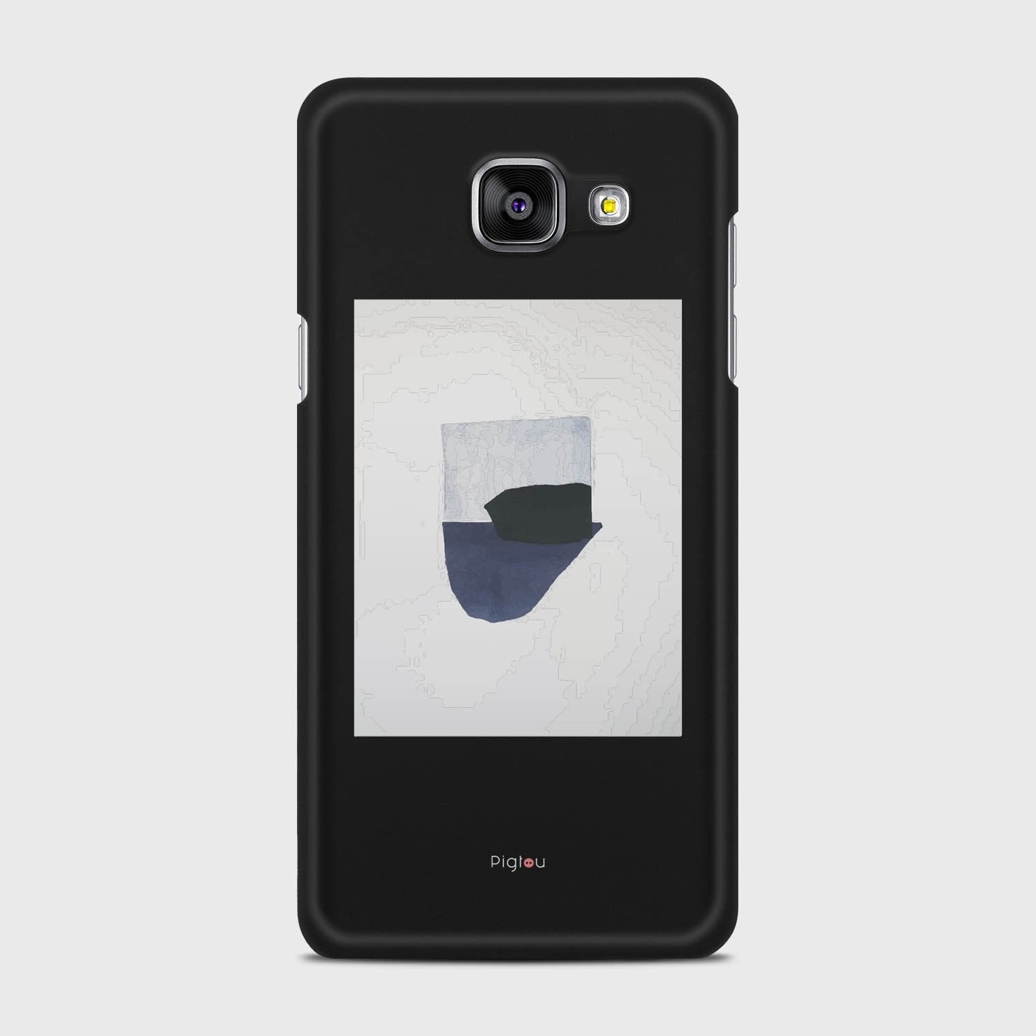 SILHOUETTE NAVY Samsung Galaxy A5 (2016) case - thin fit matte black (D173)