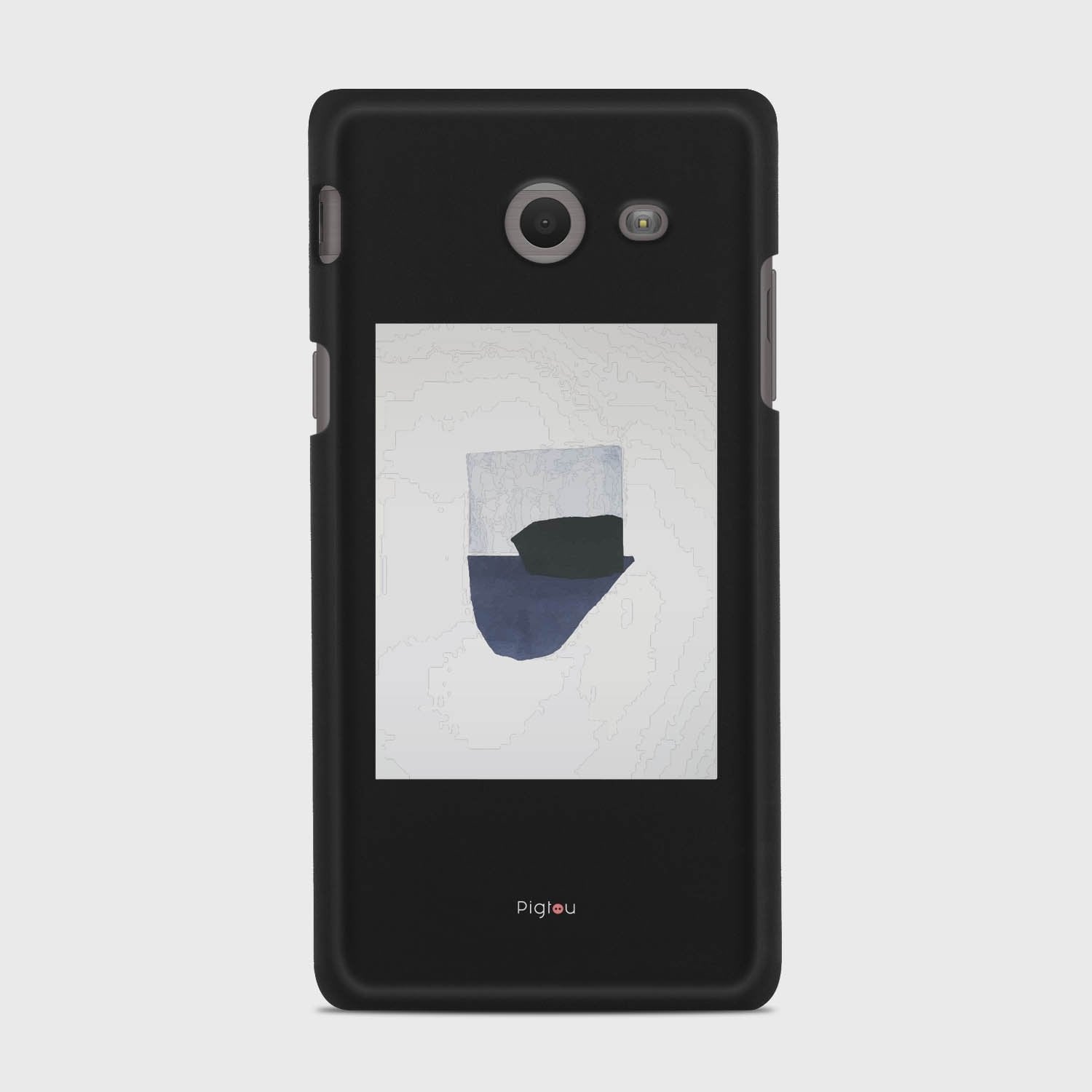 SILHOUETTE NAVY Samsung Galaxy J5 (2017) Verizon case - thin fit matte black (D173)