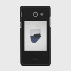 SILHOUETTE NAVY Samsung Galaxy J5 (2017) Verizon case - thin fit matte black (D173)