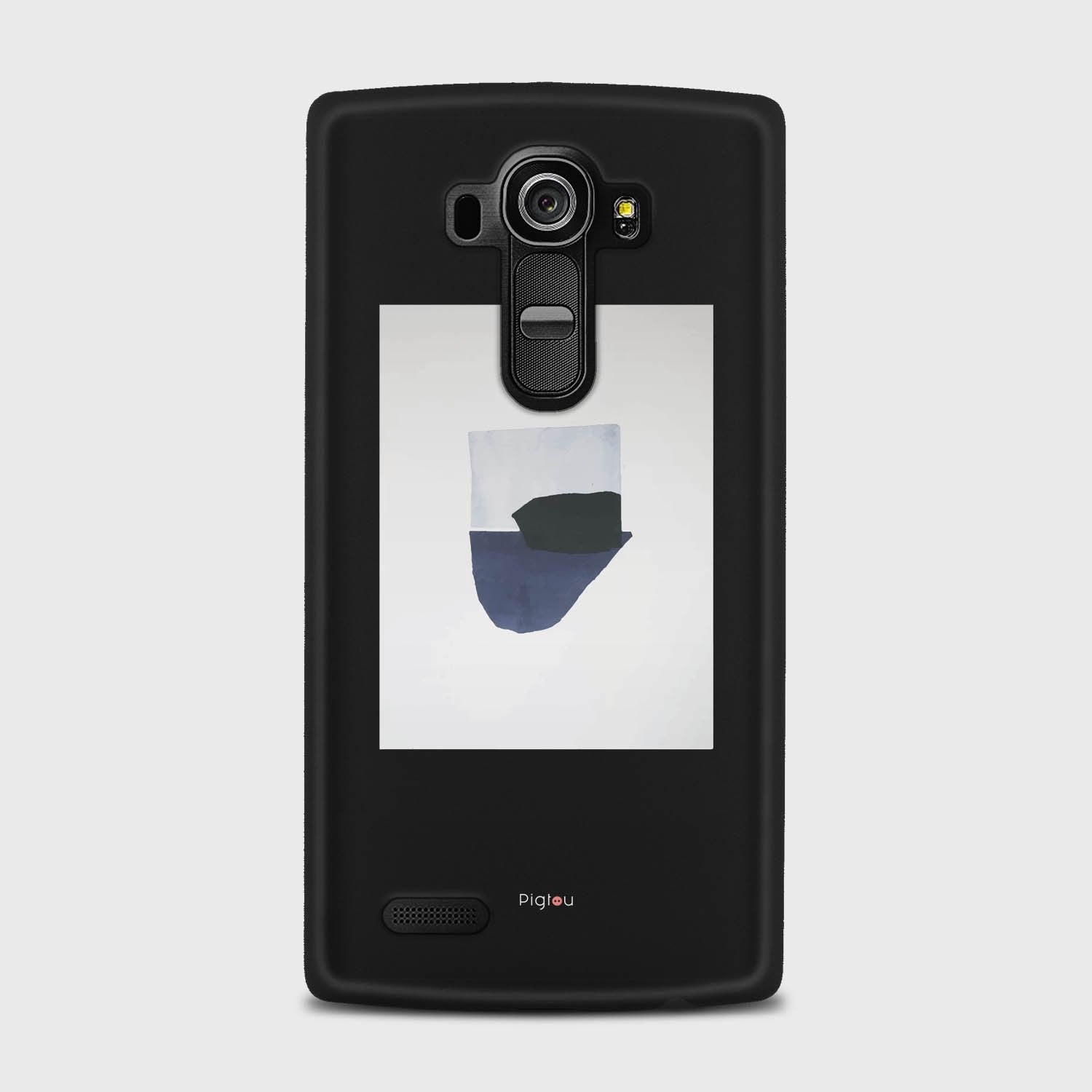 SILHOUETTE NAVY LG G4 case - thin fit matte black (D173)