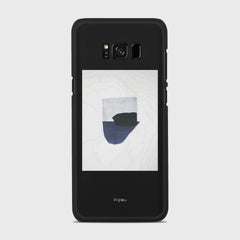 SILHOUETTE NAVY Samsung Galaxy S8 case - thin fit matte black (D173)