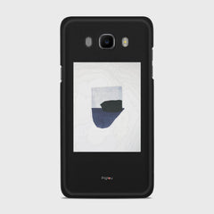 SILHOUETTE NAVY Samsung Galaxy J7 (2016) case - thin fit matte black (D173)