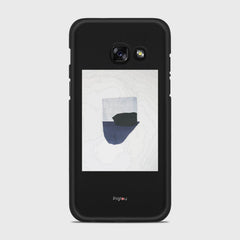 SILHOUETTE NAVY Samsung Galaxy A3 (2017) case - thin fit matte black (D173)