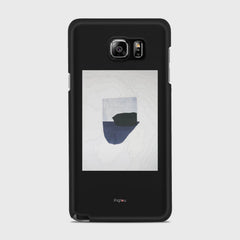 SILHOUETTE NAVY Samsung Galaxy Note 5 case - thin fit matte black (D173)