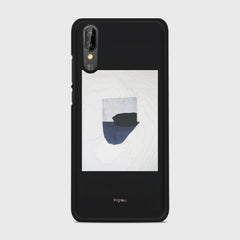 SILHOUETTE NAVY Huawei P20 case - thin fit matte black (D173)