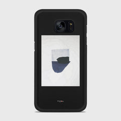 SILHOUETTE NAVY Samsung Galaxy S7 Edge case - thin fit matte black (D173)
