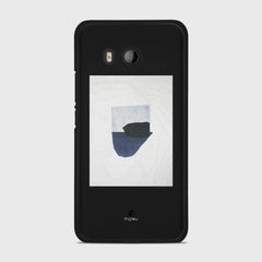 SILHOUETTE NAVY HTC U11 case - thin fit matte black (D173)