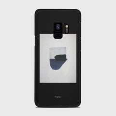 SILHOUETTE NAVY Samsung Galaxy S9 case - thin fit matte black (D173)
