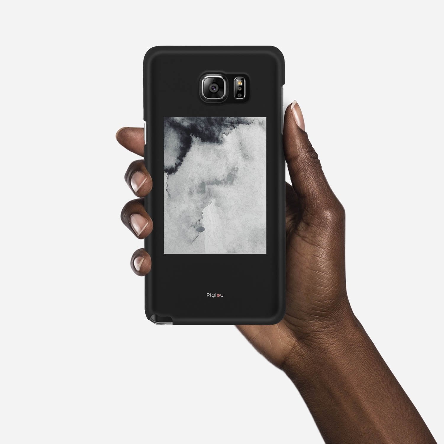 SILHOUETTE STORM Samsung Galaxy Note 5 case - thin fit matte black (D174)