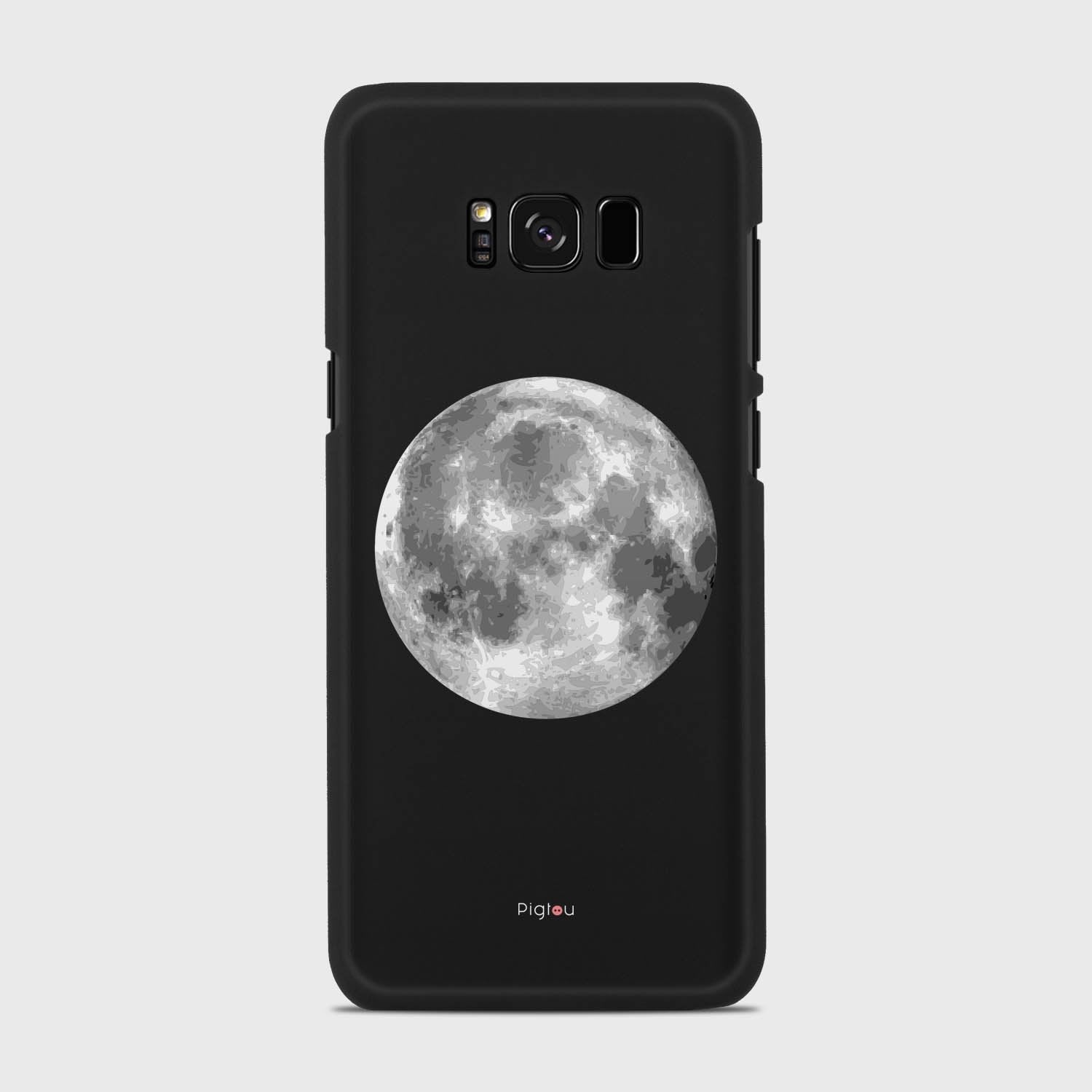 MOON Samsung Galaxy S8 case - thin fit matte black (D72)