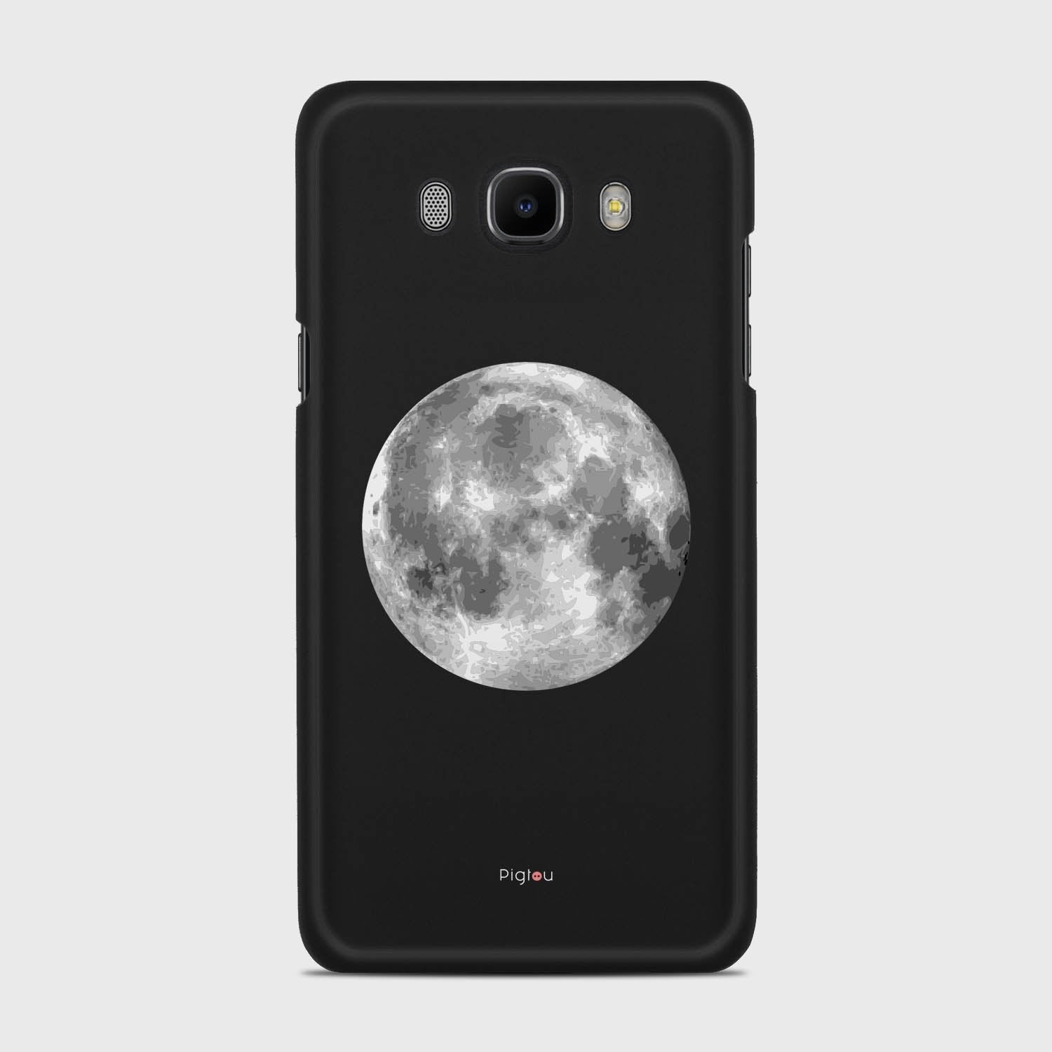 MOON Samsung Galaxy J7 (2016) case - thin fit matte black (D72)
