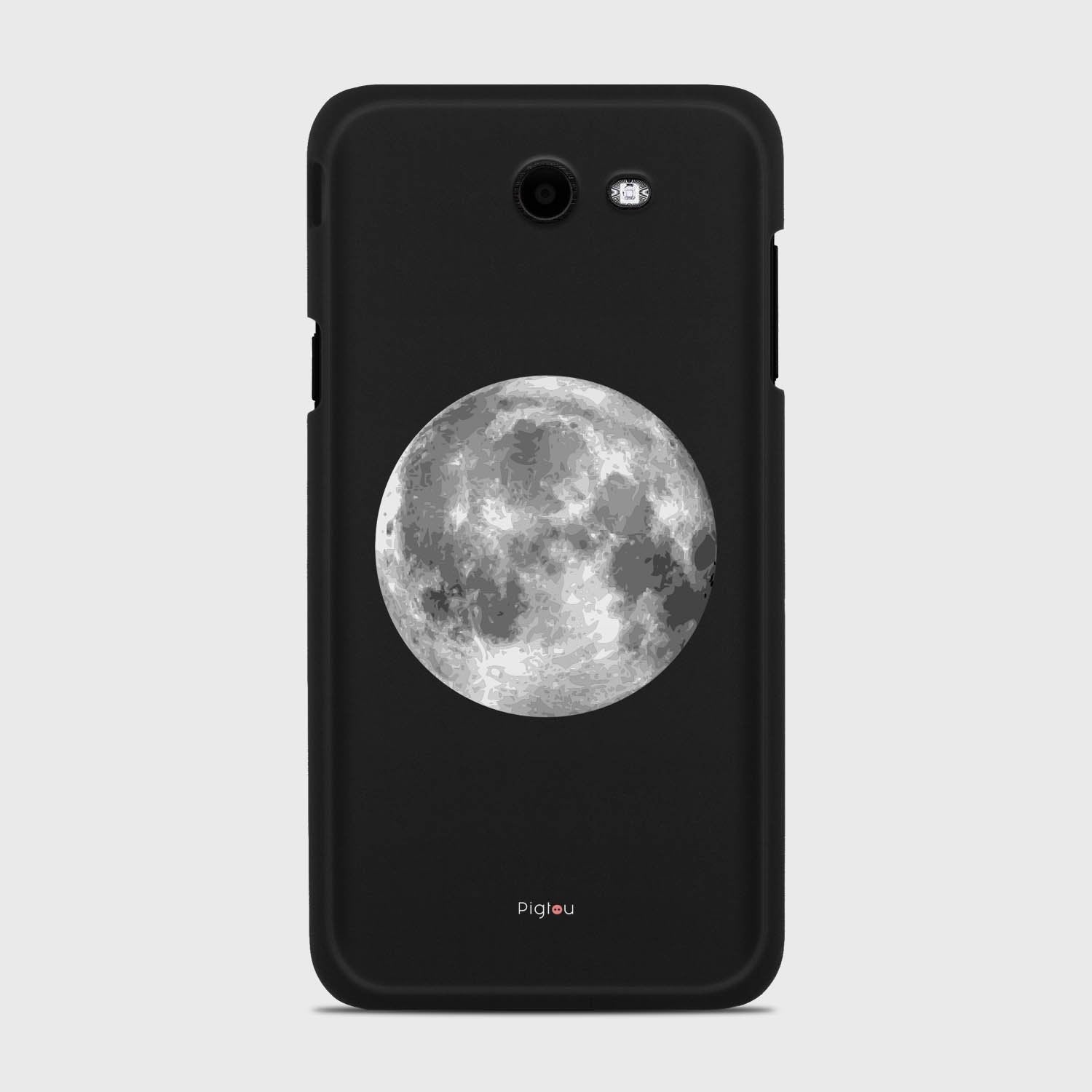 MOON Samsung Galaxy J7 (2017) Verizon case - thin fit matte black (D72)