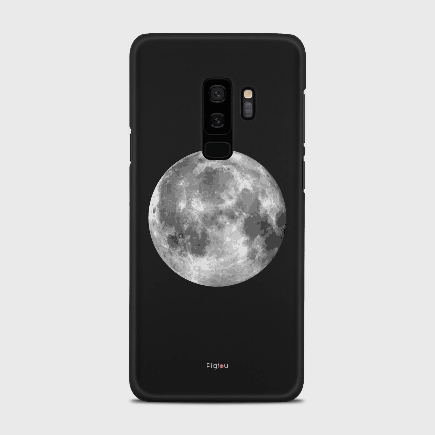 MOON Samsung Galaxy S9 Plus case - thin fit matte black (D72)