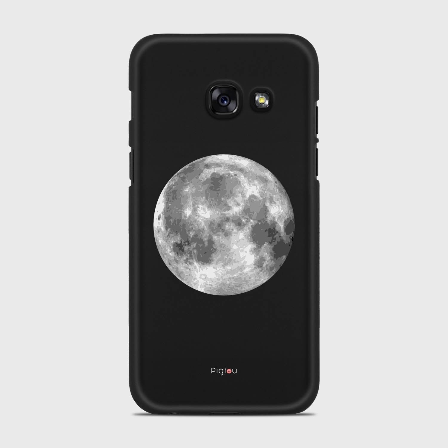 MOON Samsung Galaxy A3 (2017) case - thin fit matte black (D72)