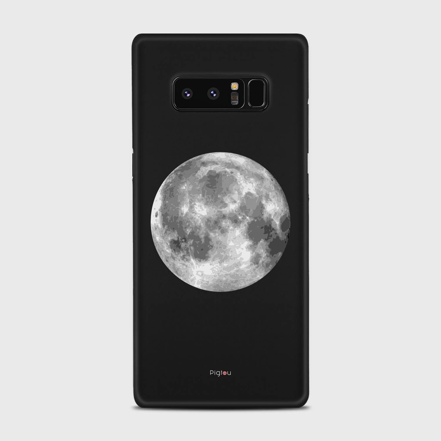 MOON Samsung Galaxy Note 8 case - thin fit matte black (D72)