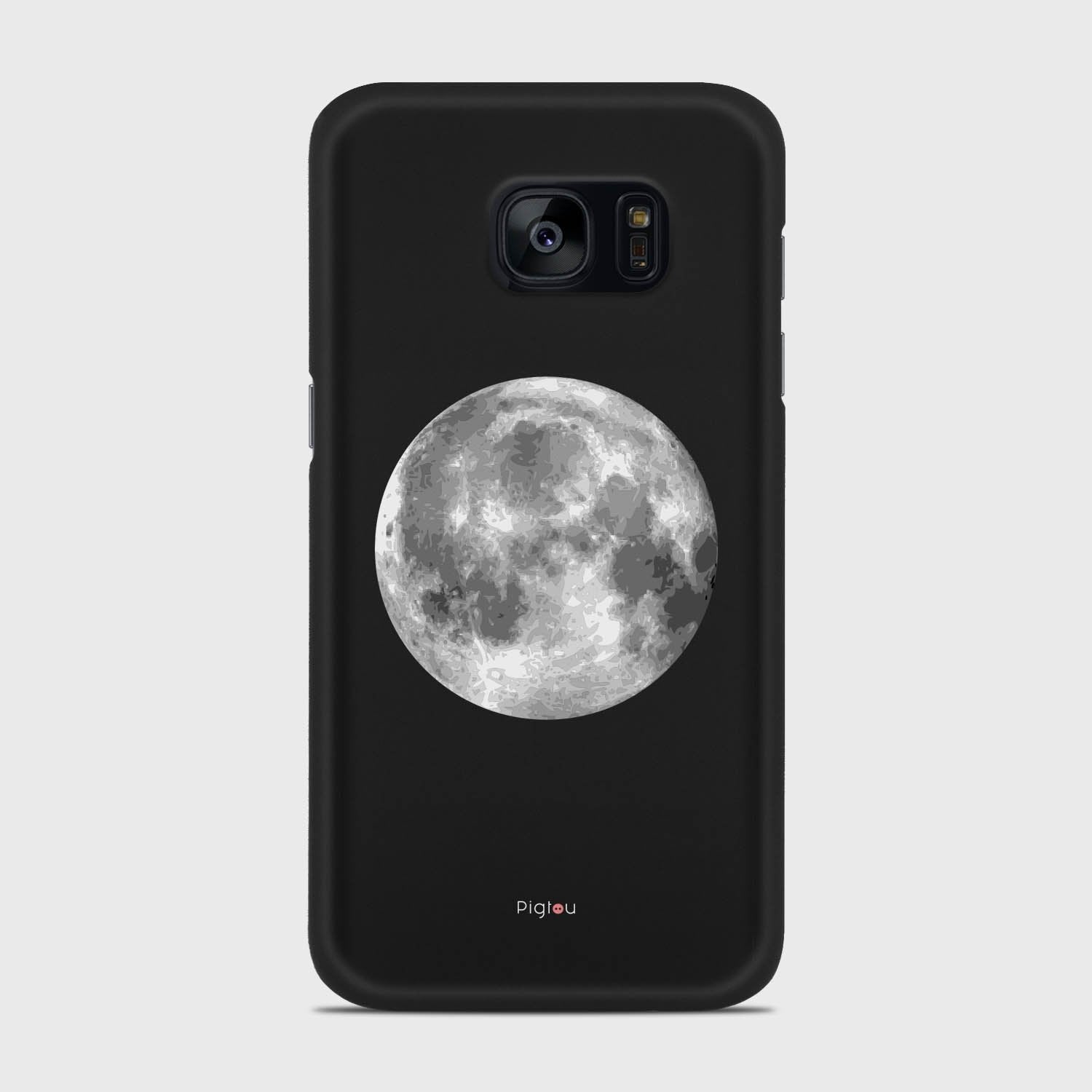 MOON Samsung Galaxy S7 case - thin fit matte black (D72)