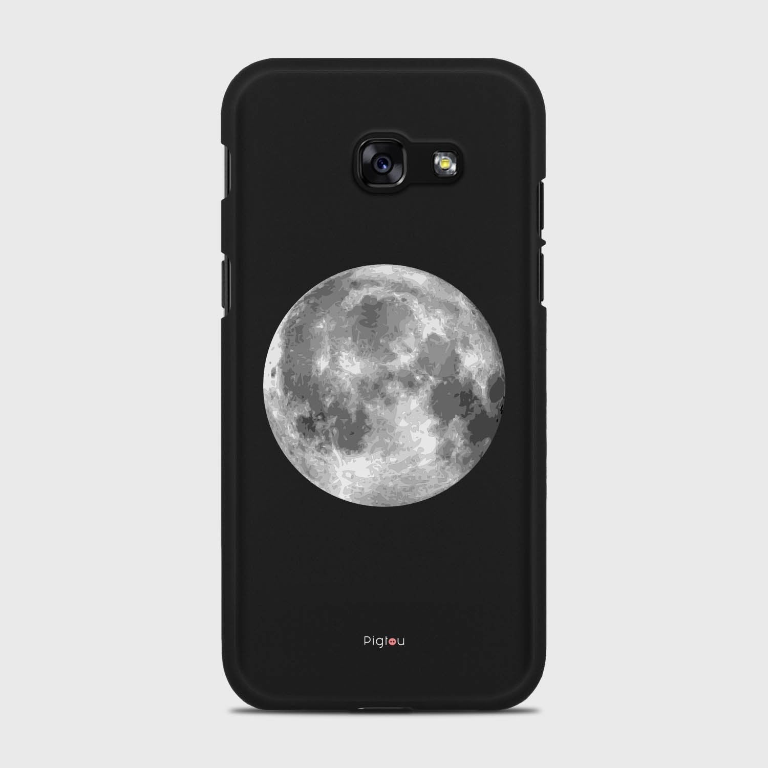 MOON Samsung Galaxy A5 (2017) case - thin fit matte black (D72)